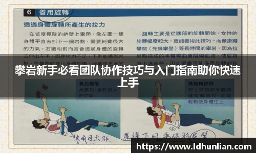攀岩新手必看团队协作技巧与入门指南助你快速上手